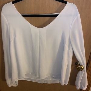 Long sleeve blouse
